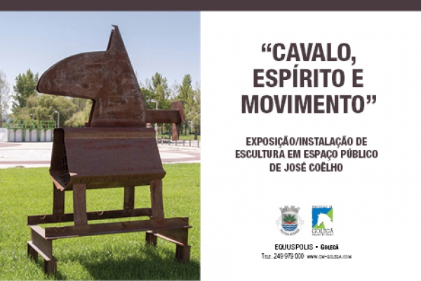 Exposição /Instalação de Escultura em Espaço Público de José Coelho